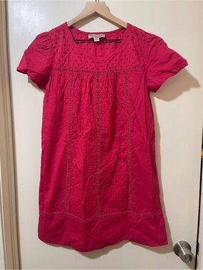 Vintage America Bright Fuchsia Eyelet Dreas